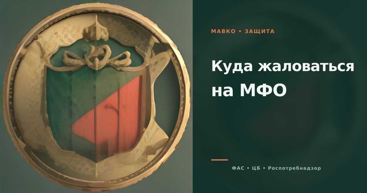 Иллюстрация к статье «Куда жаловаться на МФО»